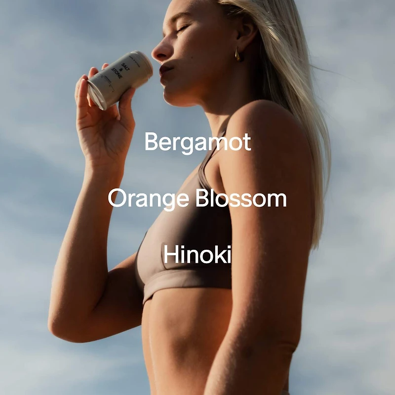 Bergamot & Hinoki Aluminum-Free Clear Gel Deodorant for Sensitive Skin