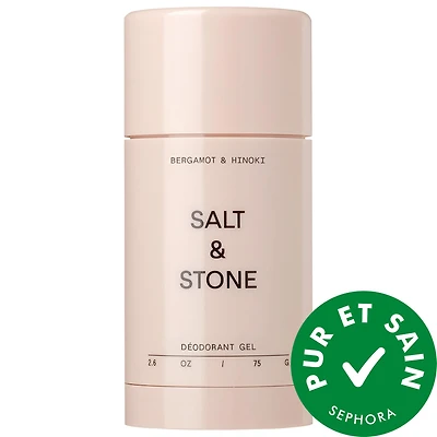 Bergamot & Hinoki Aluminum-Free Clear Gel Deodorant for Sensitive Skin