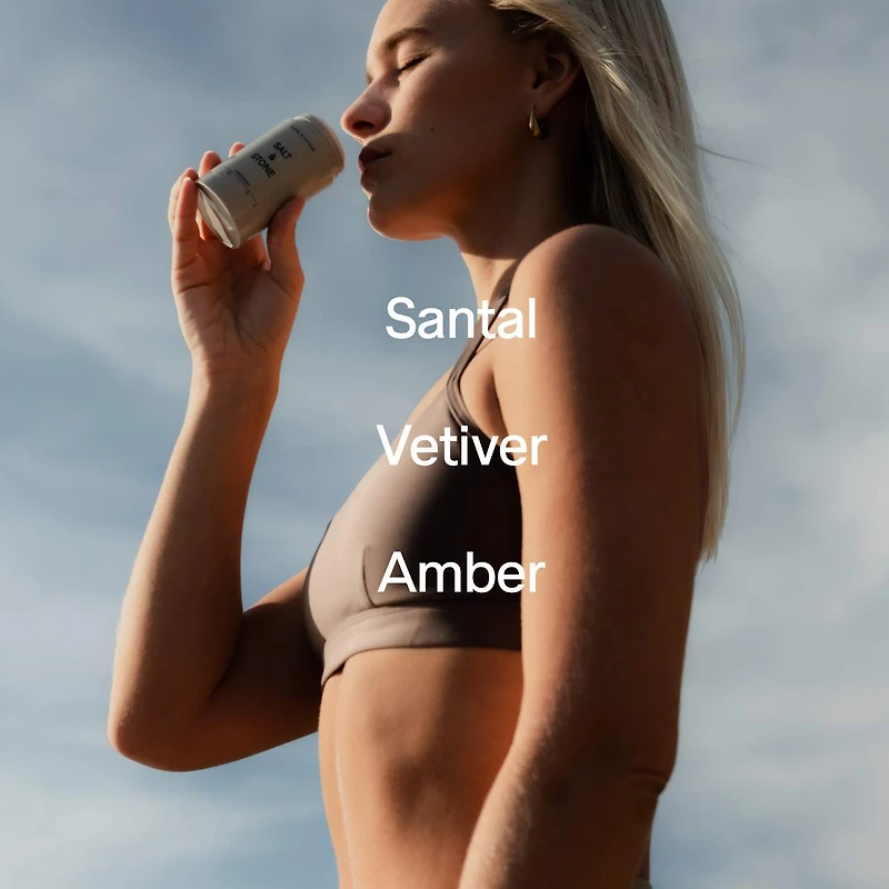 Santal & Vetiver Aluminum-Free Clear Gel Deodorant for Sensitive Skin
