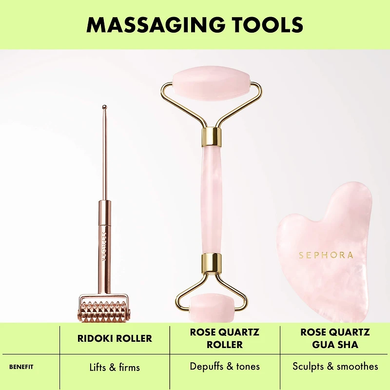 Rose Quartz Facial Roller