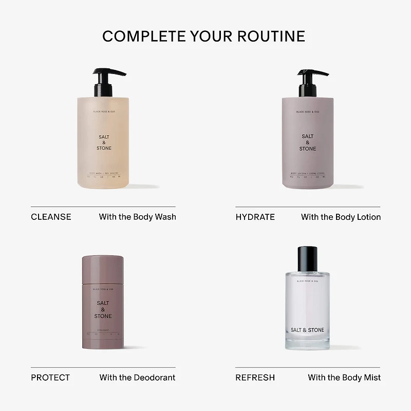 Black Rose & Oud Body and Hair Fragrance Mist