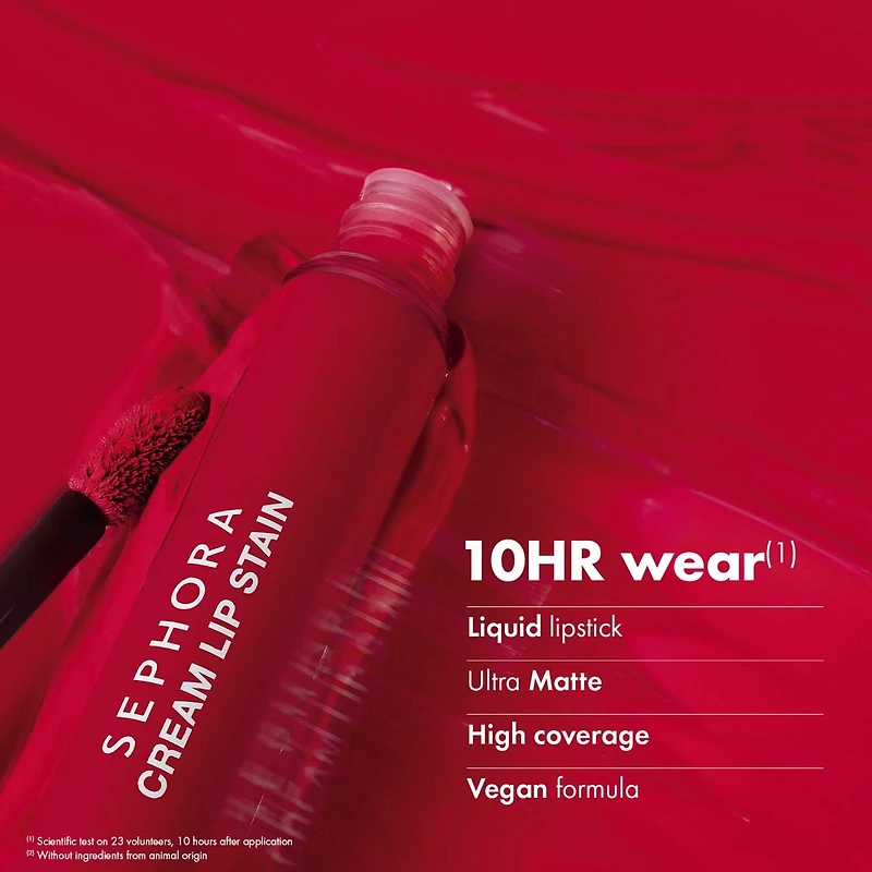 Cream Lip Stain 10HR Liquid Lipstick