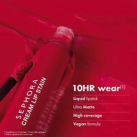 Cream Lip Stain 10HR Liquid Lipstick