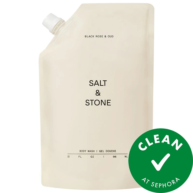 Salt & Stone Black Rose Oud Body Wash oz