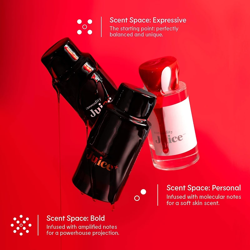 Juice Expressive Eau de Parfum with Raspberry Pulp & Rhubarb Travel Spray