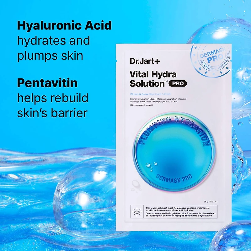 Vital Hydra Solution™ PRO Glow Face Mask with Hyaluronic Acid