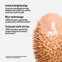 Brightening and Blurring Serum Concealer with Plant-Derived Squalene