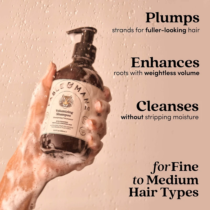 Volumizing Shampoo for Fine, Dry, Thinning Hair