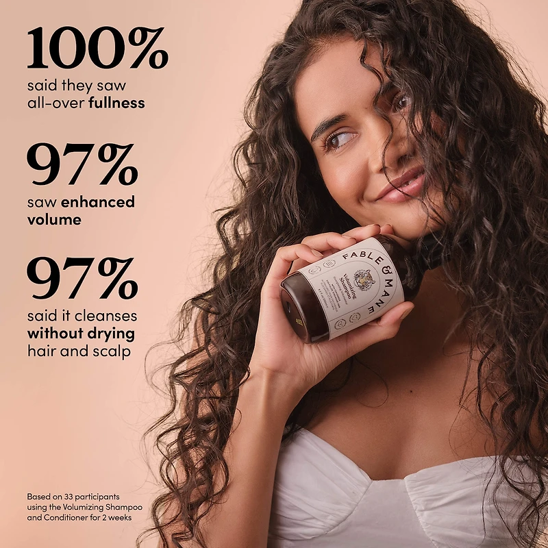 Volumizing Shampoo for Fine, Dry, Thinning Hair