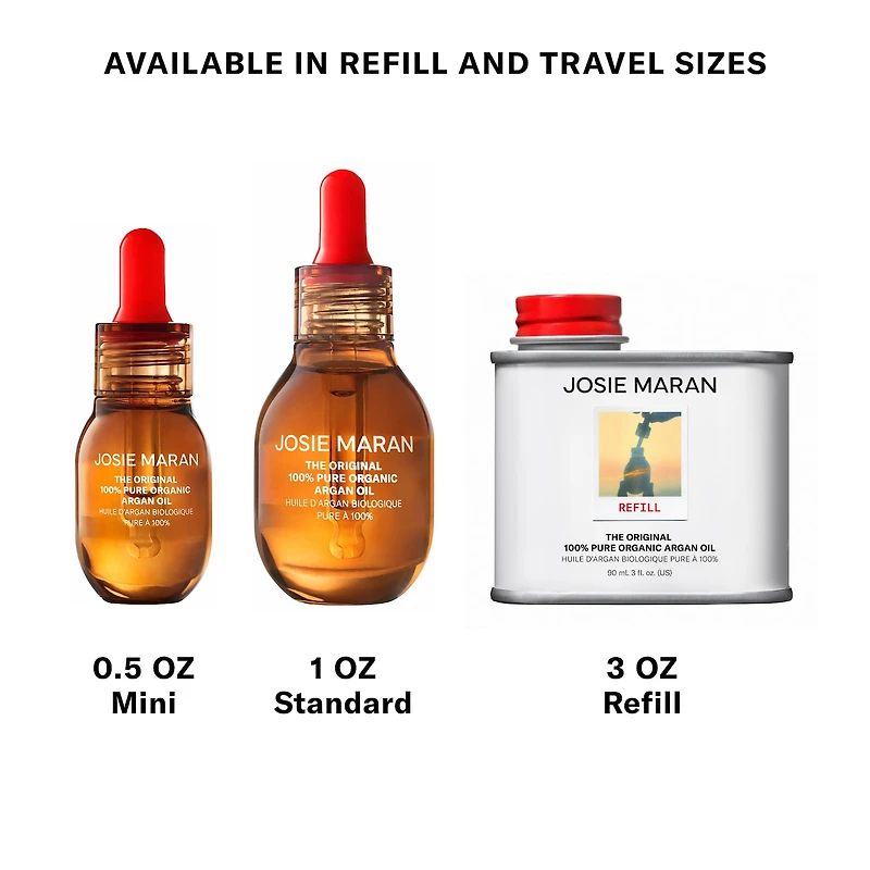 The Mini Original 100% Pure Organic Moisturizing Argan Oil