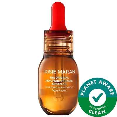 JOSIE MARAN The Mini Original 100% Pure Organic Moisturizing Argan Oil 0.5 oz / 15 mL