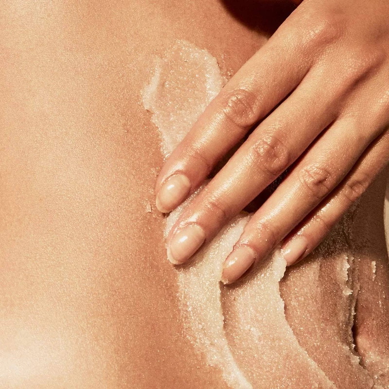 Always Nude (Unscented) - Argan Oil + Sugar Balm Refillable Exfoliating Body Scrub Jar