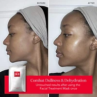 Paquet de deux masques en feuilles de soin pour le visage illuminant