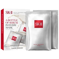 Brightening Facial Treatment Sheet Mask Twin Pack