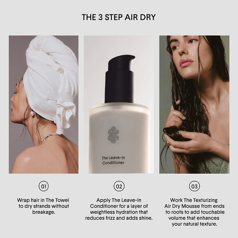 The Texturizing Air Dry Hair Mousse