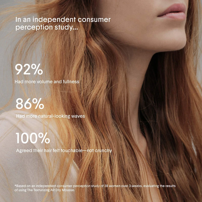 The Texturizing Air Dry Hair Mousse