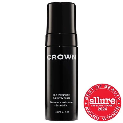 Crown Affair La mousse cheveux texturisante pour un'séchage à l'air libre 5.1 oz/ 150 ml