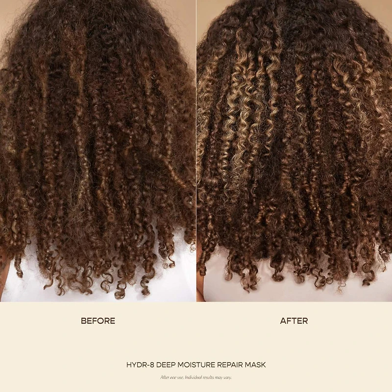 Masque réparateur hydratant en profondeur HYDR-8 pour cheveux secs et endommagés
