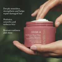 Masque réparateur hydratant en profondeur HYDR-8 pour cheveux secs et endommagés