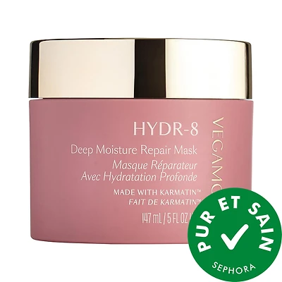 Masque réparateur hydratant en profondeur HYDR-8 pour cheveux secs et endommagés