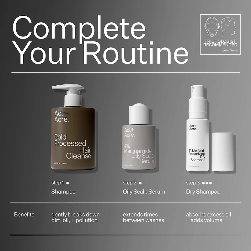 4% Niacinamide Scalp Serum For Oily Scalp + Hair