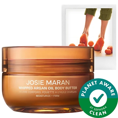 JOSIE MARAN Sweet Citrus - Whipped Argan Oil Refillable Firming Body Butter Jar 6 oz