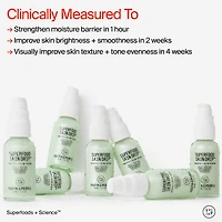 Superfood Skin Drip Smooth + Glow Barrier Serum with Peptides + Niacinamide