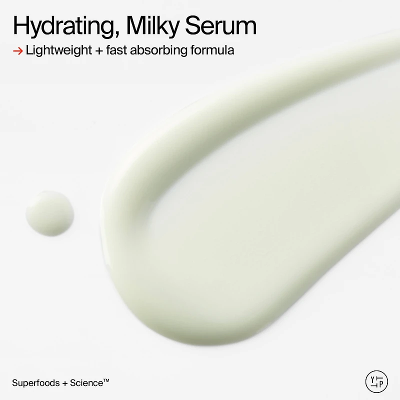 Superfood Skin Drip Smooth + Glow Barrier Serum with Peptides + Niacinamide