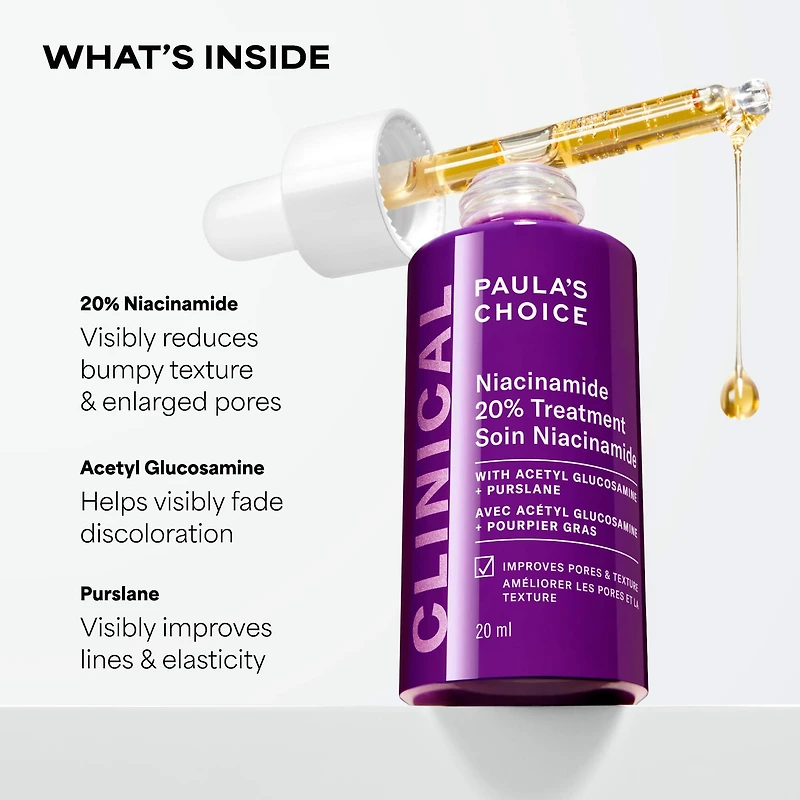 Soin de niacinamide à 20 % CLINICAL