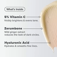 Crème C5 Super Boost avec vitamine C illuminante et raffermissante pour le contour des yeux