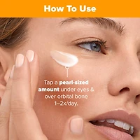 Crème C5 Super Boost avec vitamine C illuminante et raffermissante pour le contour des yeux