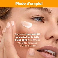 Crème C5 Super Boost avec vitamine C illuminante et raffermissante pour le contour des yeux