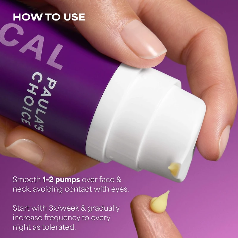 Soin clinique antiâge au rétinol à 1 %