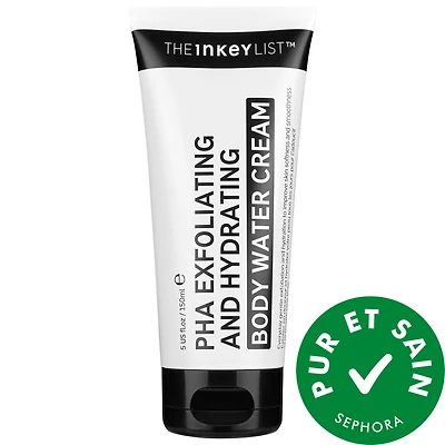 The INKEY List Crème exfoliante et hydratante à base d'acides polyhydroxylés pour le corps 5 oz