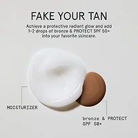 bronze & PROTECT SPF 50+ bronzing concentrate