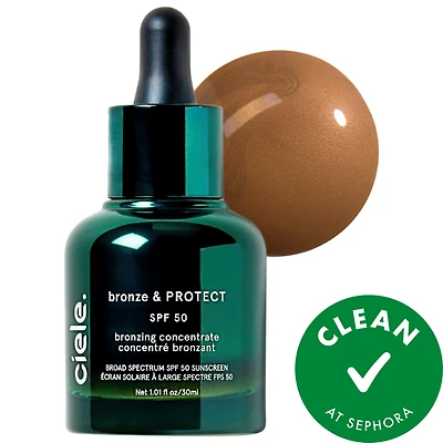 bronze & PROTECT SPF 50+ bronzing concentrate