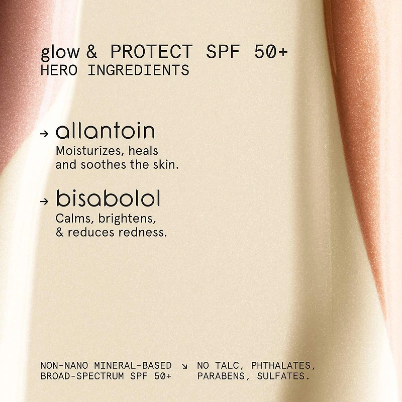 glow & PROTECT SPF 50+ liquid highlighter