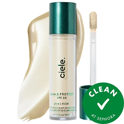 glow & PROTECT SPF 50+ liquid highlighter