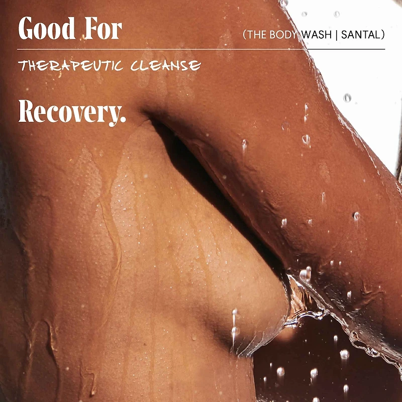 The Body Wash Santal - Therapeutic Treatment Cleanse With Epsom Salt + Minerals