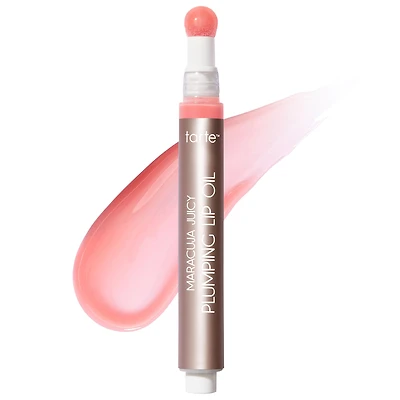 tarte maracuja juicy lip plumping oil with hyaluronic acid 0.091 oz / 2.7 mL