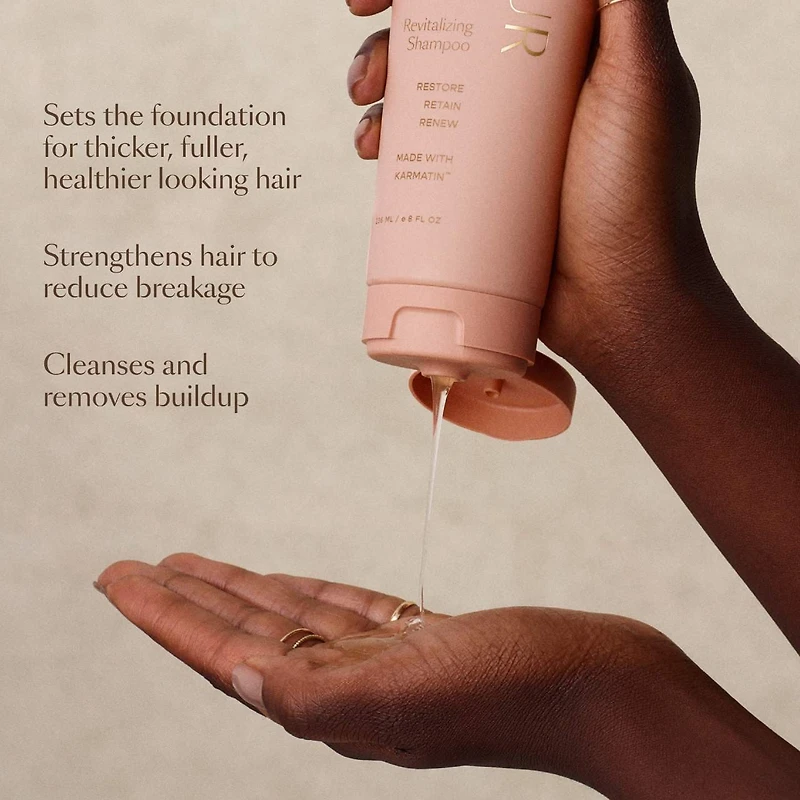 Shampoing revitalisant GRO pour cheveux clairsemés