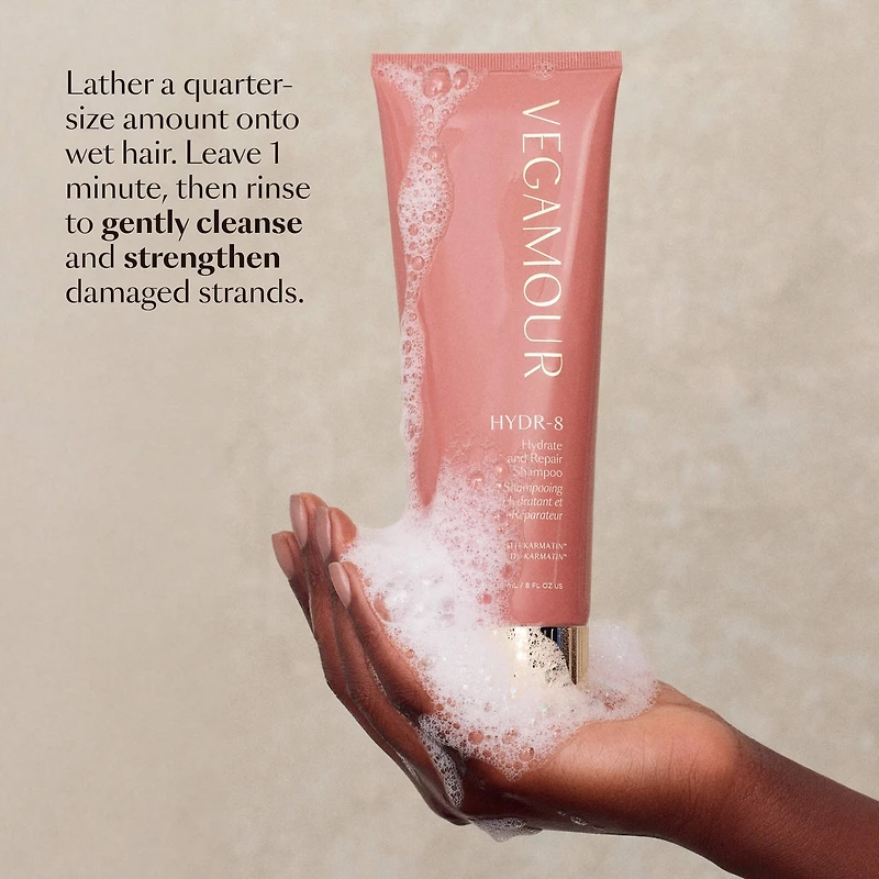 HYDR-8 Hydrate and Repair Shampoo for Dry, Damaged Hair