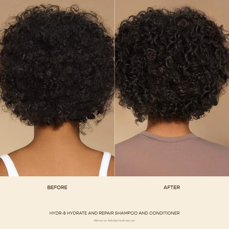 Revitalisant réparateur et hydratant HYDR-8 pour cheveux secs et endommagés