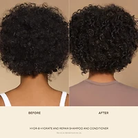 Revitalisant réparateur et hydratant HYDR-8 pour cheveux secs et endommagés
