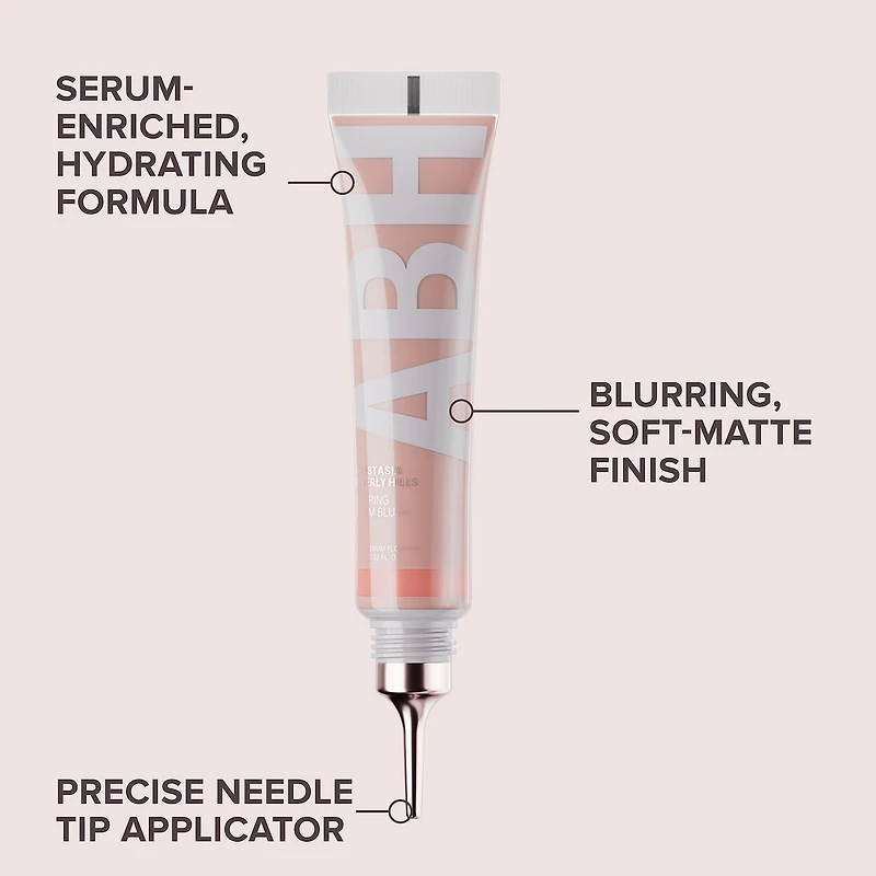 Fard à joues liquide sérum estompant