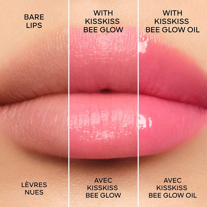 Rouge à lèvres baume Bee Glow de KissKiss