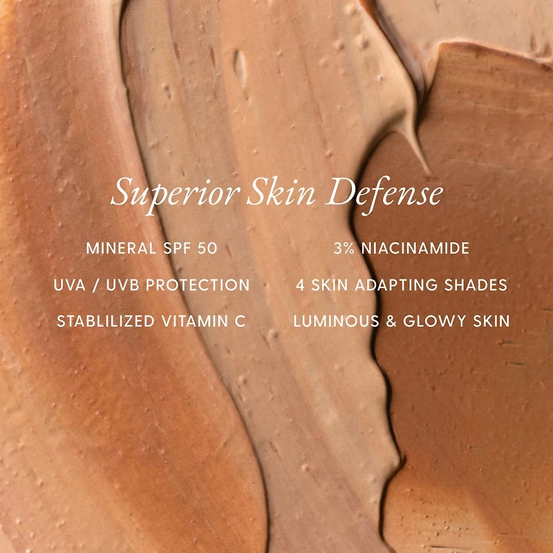 Weekend Skin SPF 50 Instant Glow Tinted Mineral Sunscreen with Vitamin C + Niacinamide