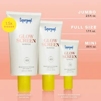 Mini Glowscreen Sunscreen SPF 40 with Hyaluronic Acid + Niacinamide