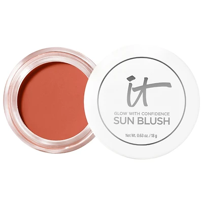 Glow with Confidence Sun Cream Blush Hyaluronic Acid