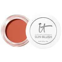 Glow with Confidence Sun Cream Blush Hyaluronic Acid